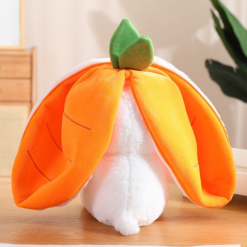 Strawberry Carrot Bunny Rabbit Stuffed Toy Plush