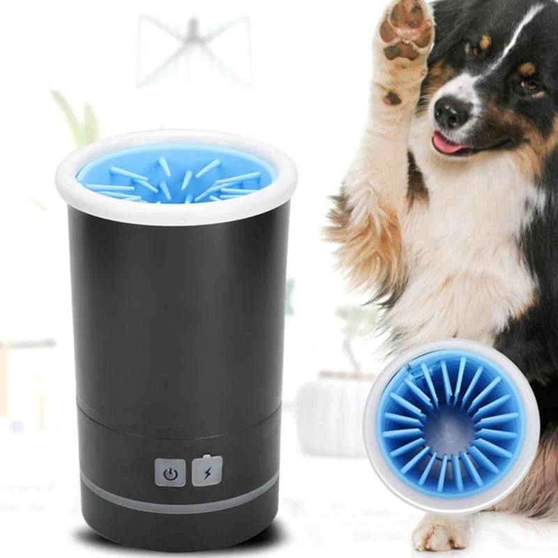 Electric Pet Foot Paw Cleaner, Automatic USB Rechargeable
